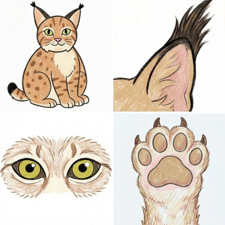 Bobcat Drawing: Step-by-Step Tutorials for Beginners