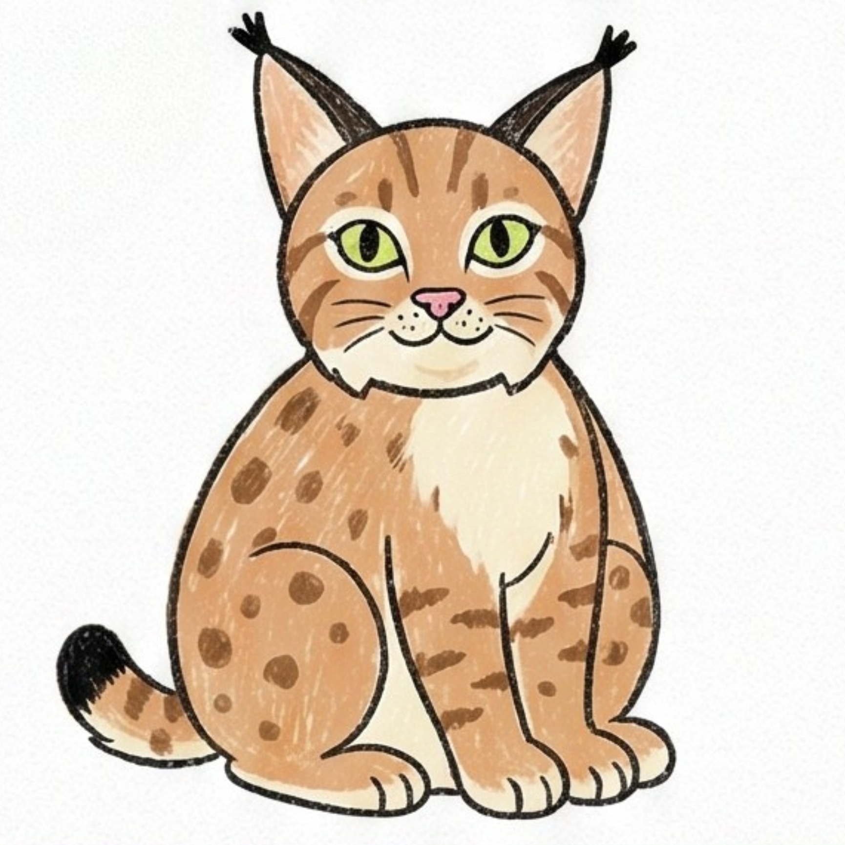 How to Draw a Bobcat Sitting: A Fun Step-by-Step Drawing Guide