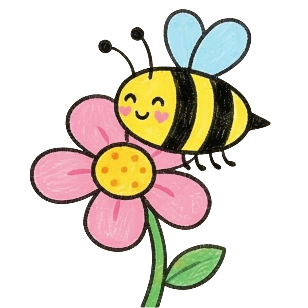 Bee for Kids: A Fun and Easy Drawing Tutorial for Little Artists