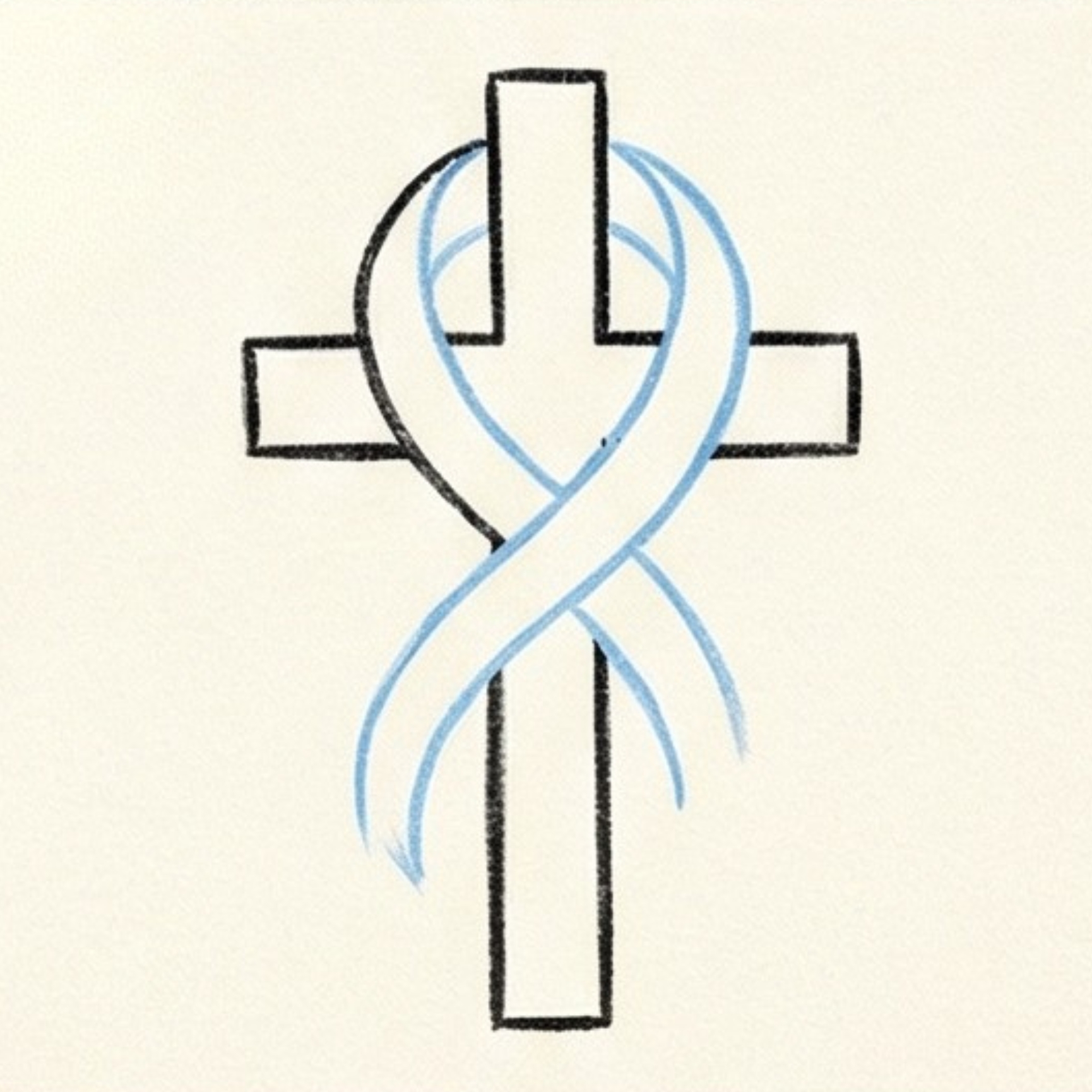 How to Draw a Cross With Ribbon: A Bold & Beautiful Memorial Art Tutorial