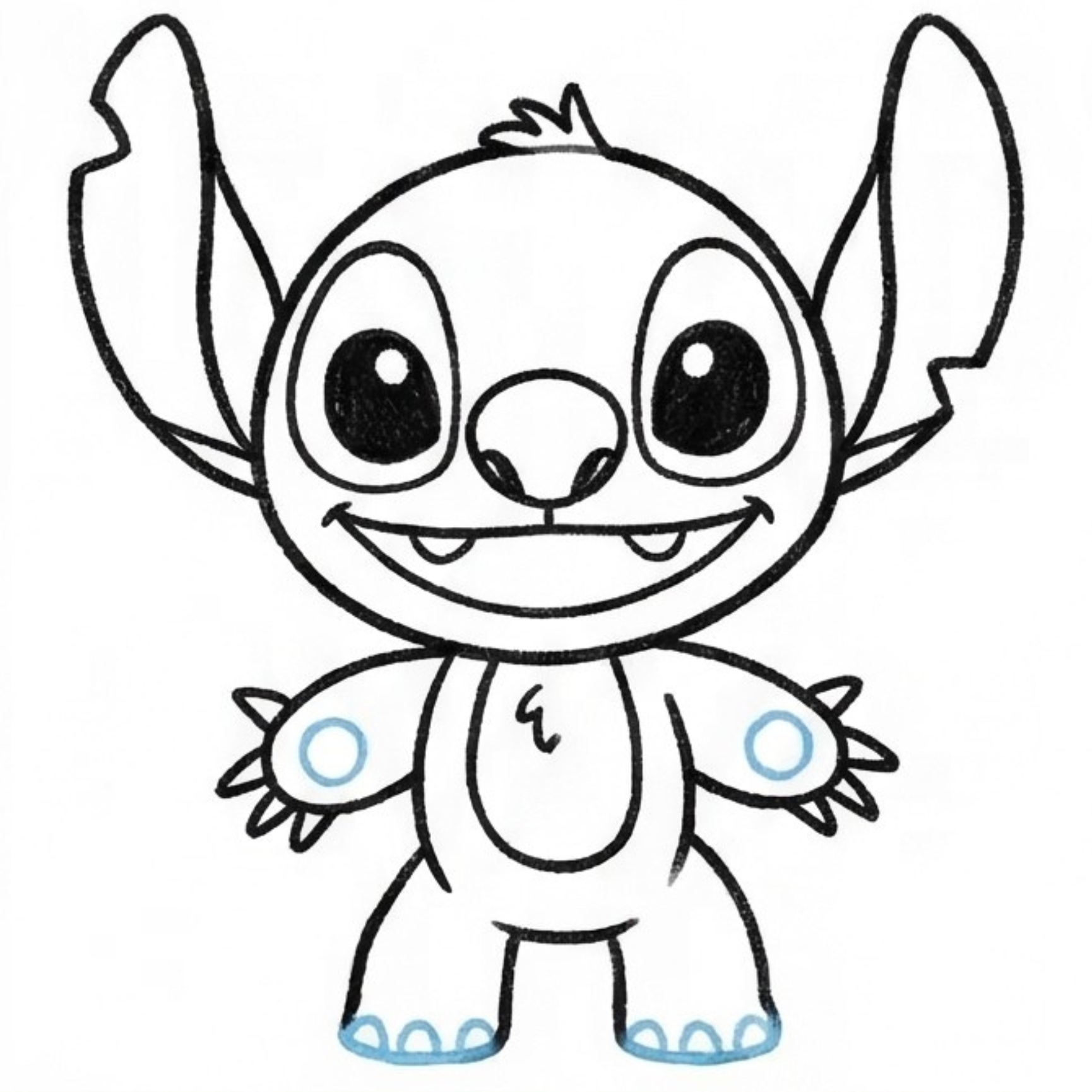 How to Draw Stitch for Kids: Easy and Cute Step-by-Step Fun