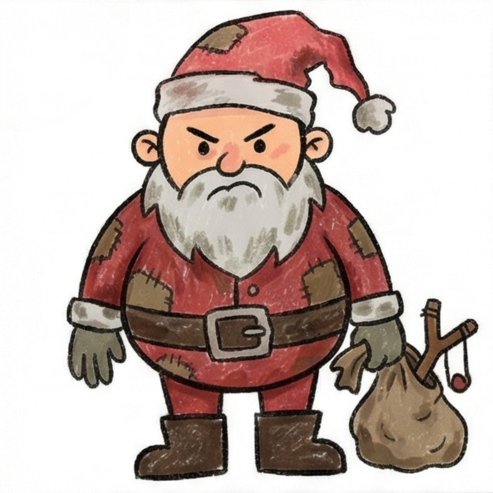How to Draw a Bad Santa: Create a Bold, Grumpy Holiday Icon