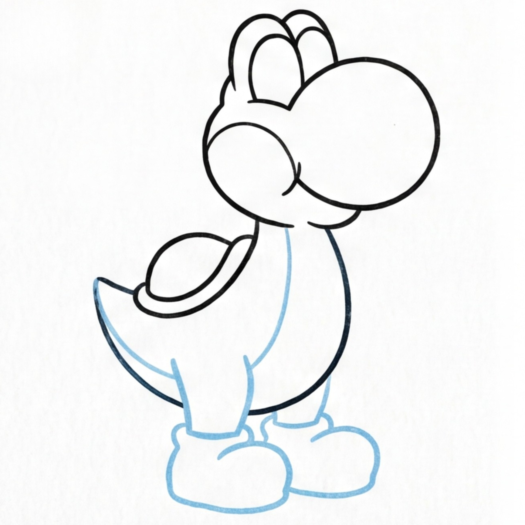 Yoshi Leg How to Draw Yoshi Like a Pop Art Pro