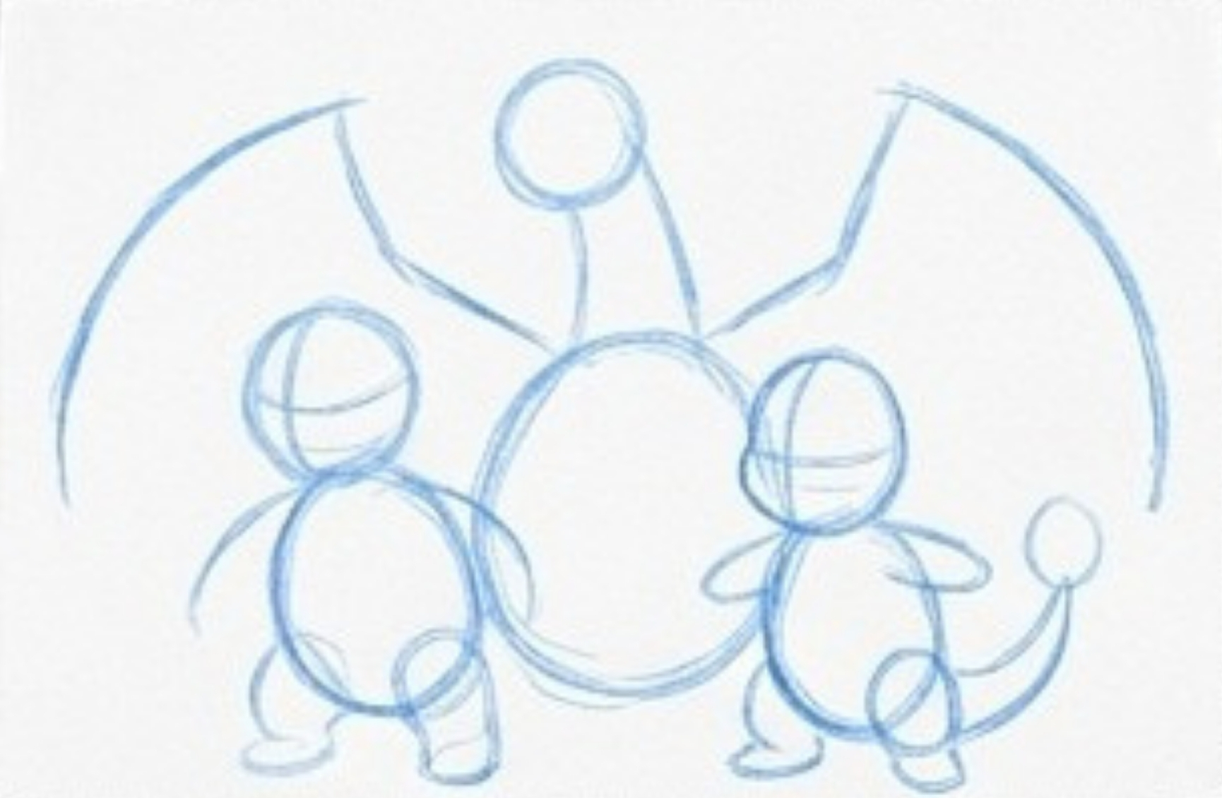 How to Draw Charmander Charmeleon and Charizard Step by Step