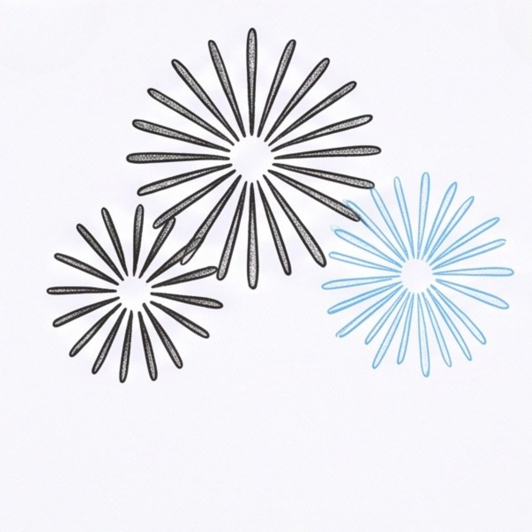 Firework Drawing Reference How to Draw Fireworks Step by Step: An Easy Fireworks Drawing Tutorial ...